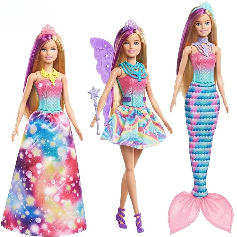 Kids Education Learning - Genuine Barbie Doll Fairytale Fashion Toys