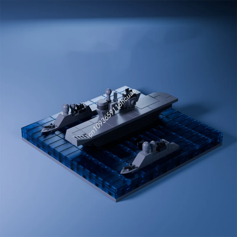 Kids Education Group - 463pcs MOC NAVAL GROUP Model Building