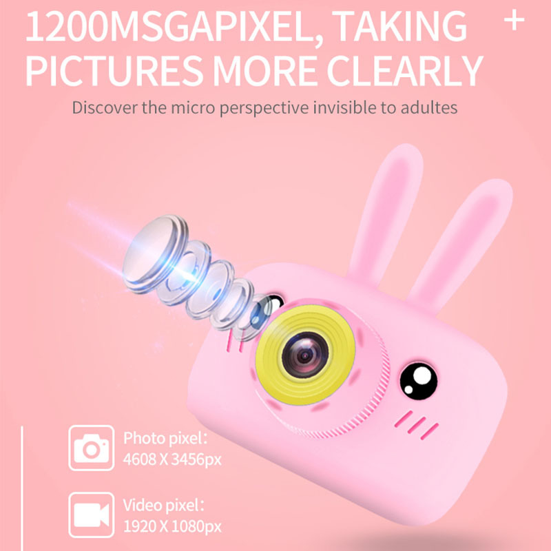 New Mini Cartoon Rabbit Camera - Kids Educational Videos 评论和价格