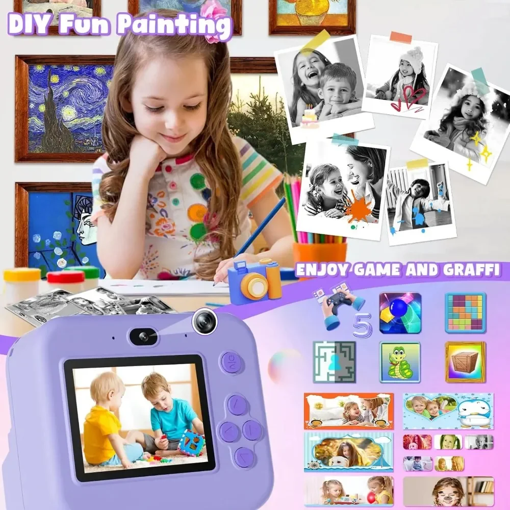 1080P Children Mini Digital Vi - Kids Educational Videos 评论和价格
