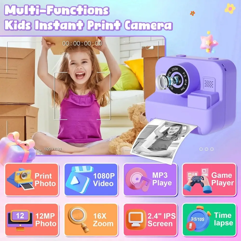 1080P Children Mini Digital Vi - Kids Educational Videos 评论和价格