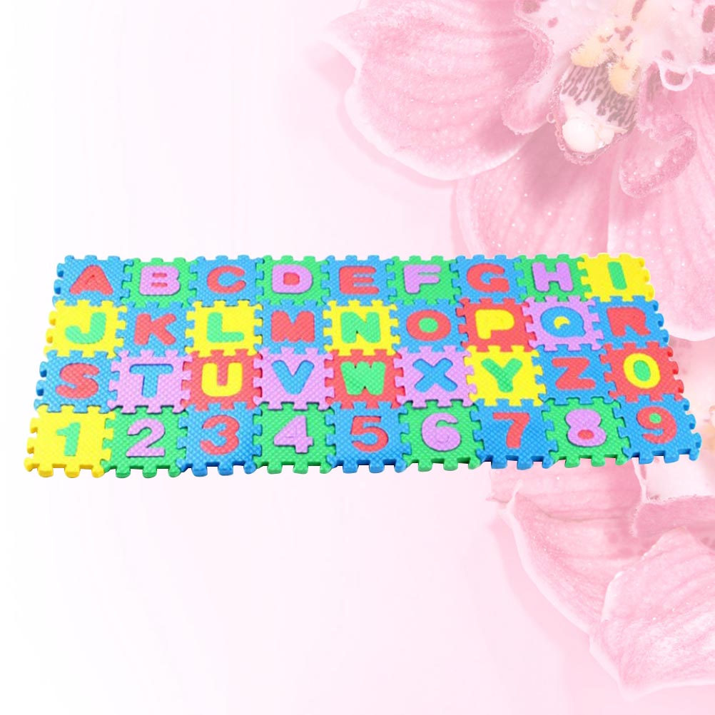 144pcs Number Alphabet Puzzle  - Kids Yoga Education 评论和价格