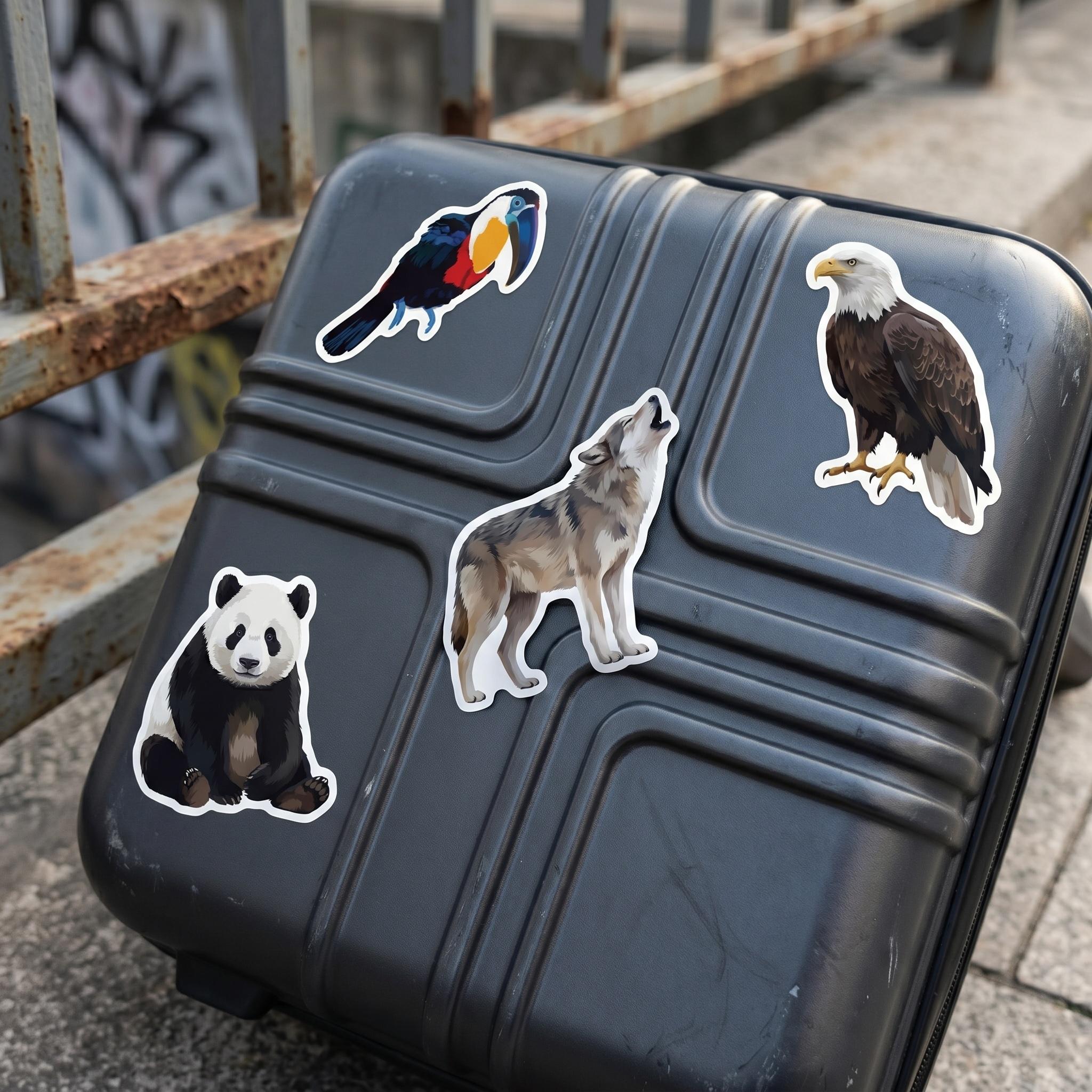 50/200Pcs Realistic Animal Sti - Kids Education Laptop 评论和价格