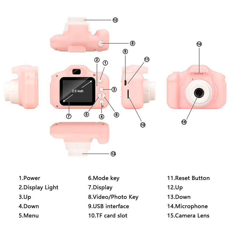 Kids Camera Toys Mini HD Digit - Kids Educational Videos 评论和价格