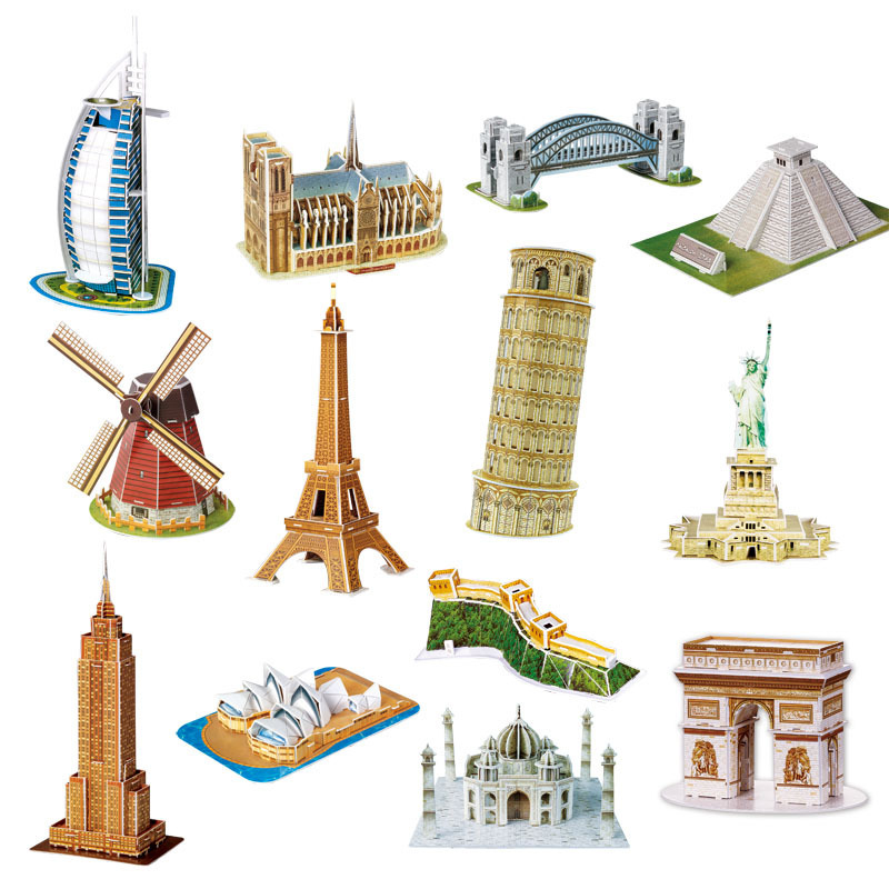 3d Paper Puzzles Japan Himeji- - Kids Education In Japan 评论和价格