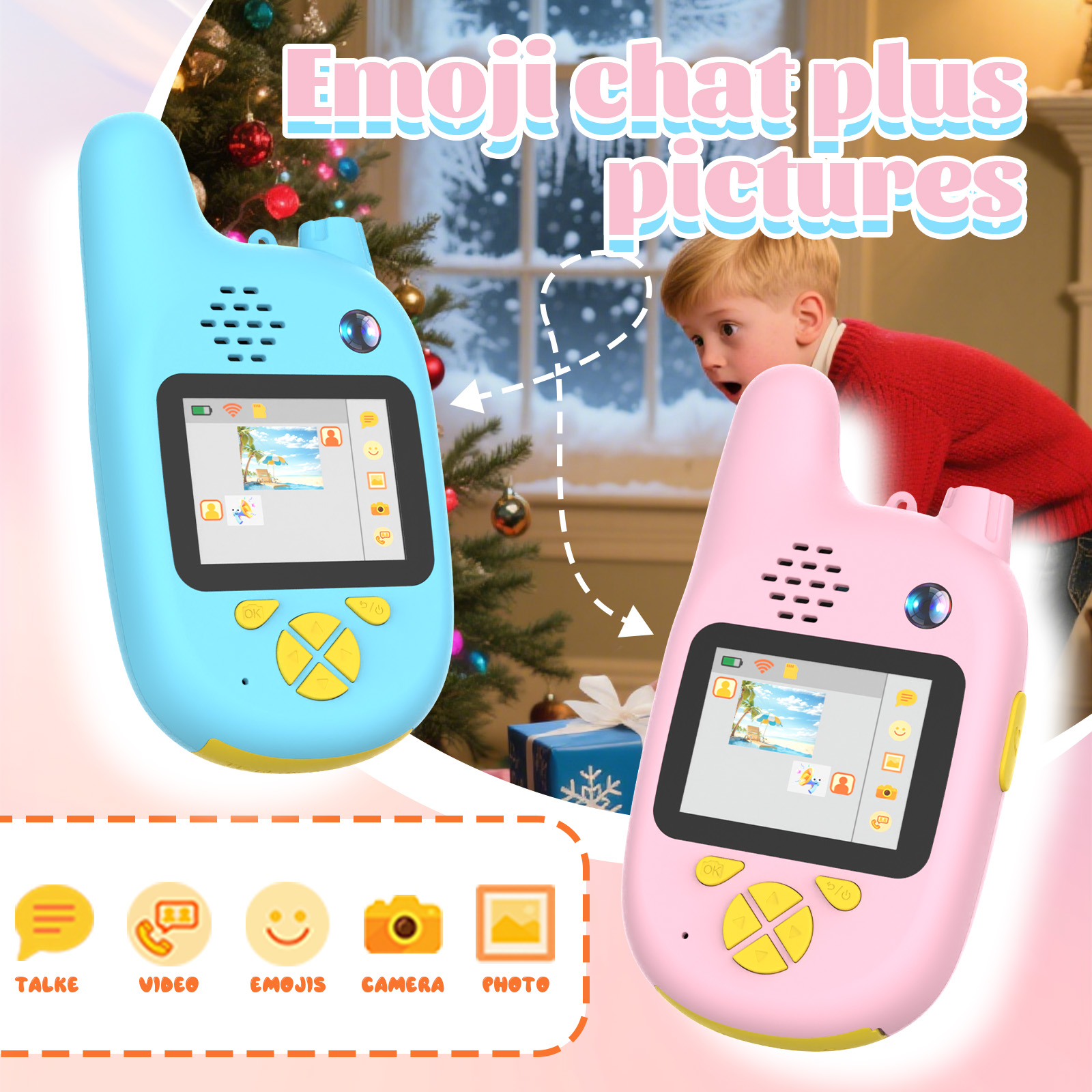 2 Pack Kids Video Walkie Talki - Kids Educational Videos 评论和价格