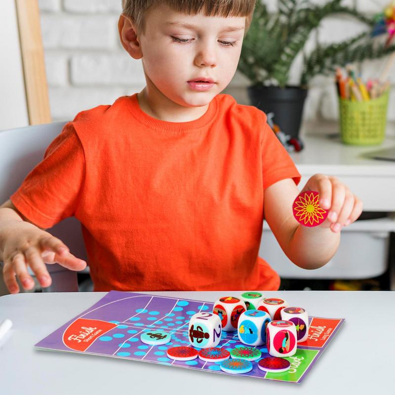 Exercise Dice For Kids Fun Kid - Kids Yoga Education 评论和价格