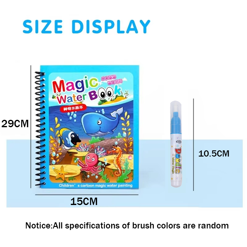 Reusable Coloring Water with W - Kids Education Laptop 评论和价格