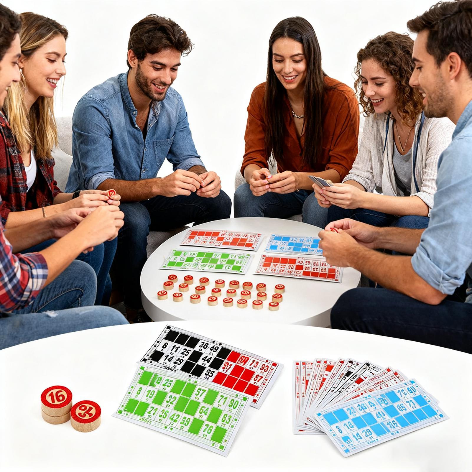 Bingo Card Game Funny Educatio - Kids Education Group 评论和价格