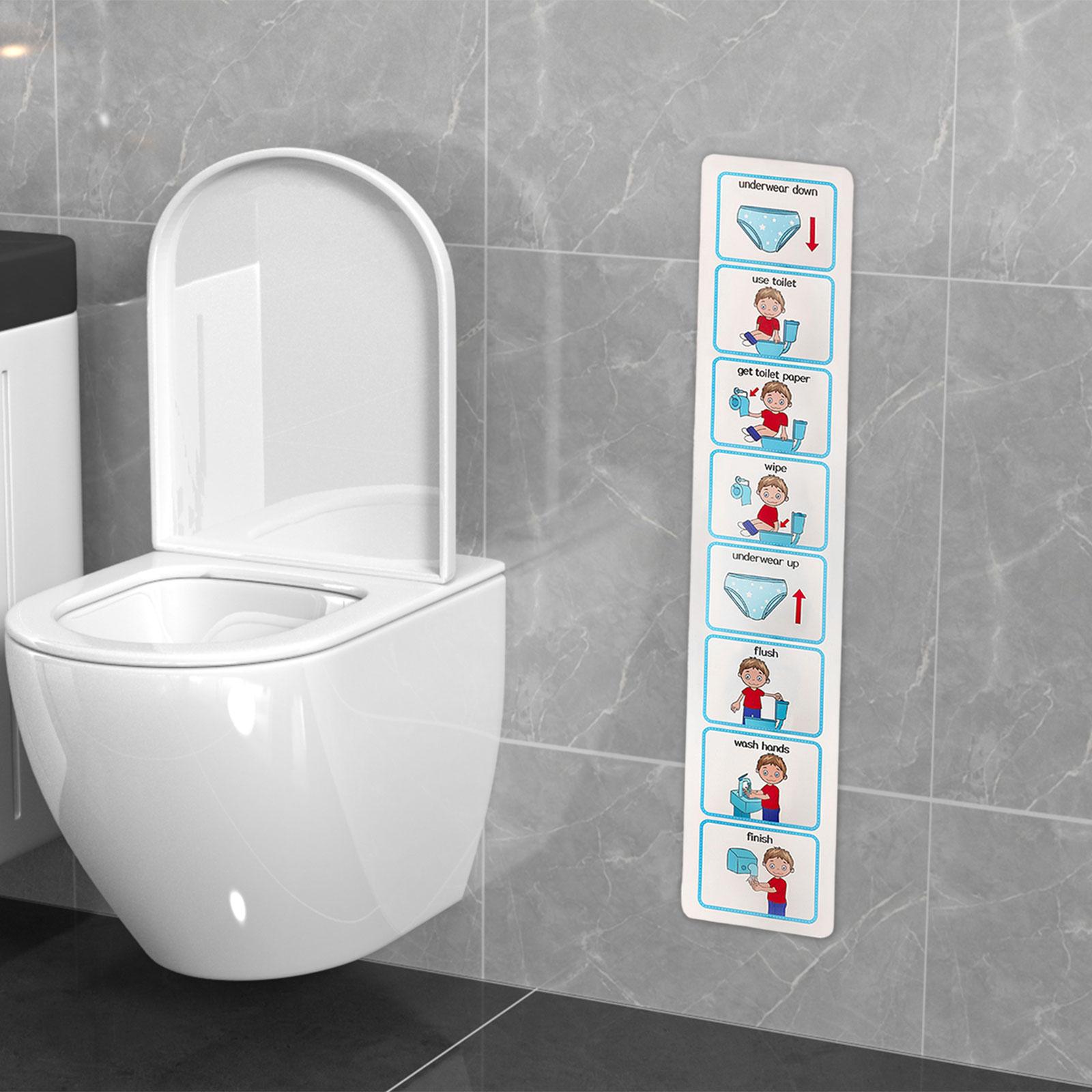 Potty Training Visual Schedule - Kids Education Charts 评论和价格