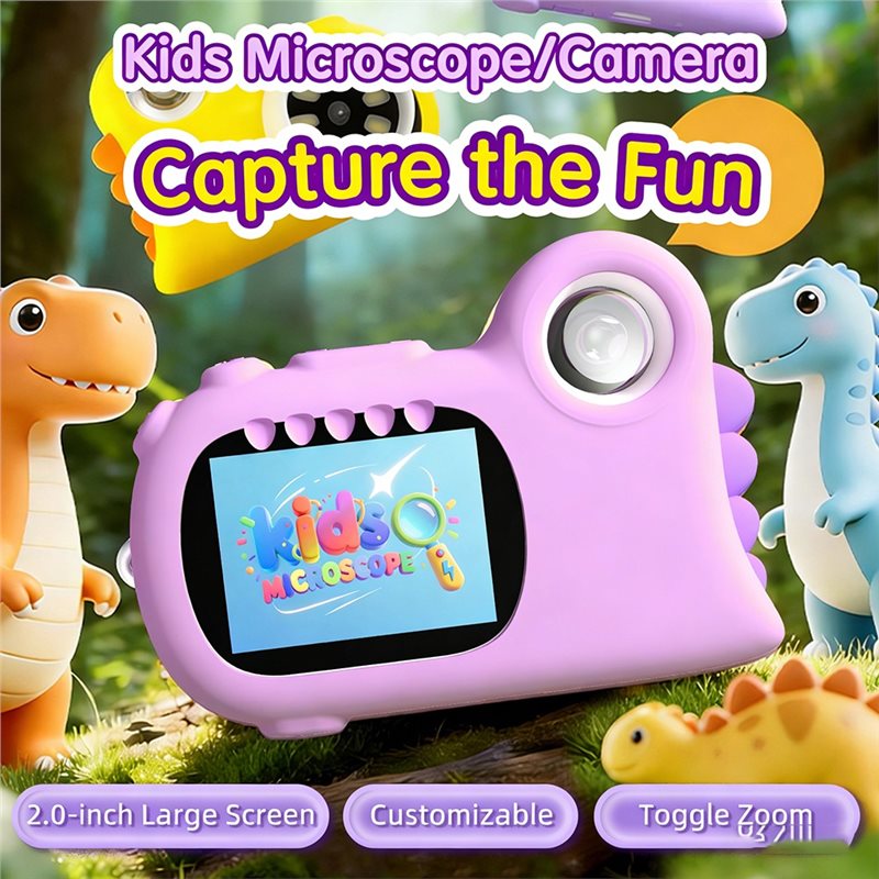 FBIL-2 In 1 Microscope For Kid - Kids Educational Videos 评论和价格