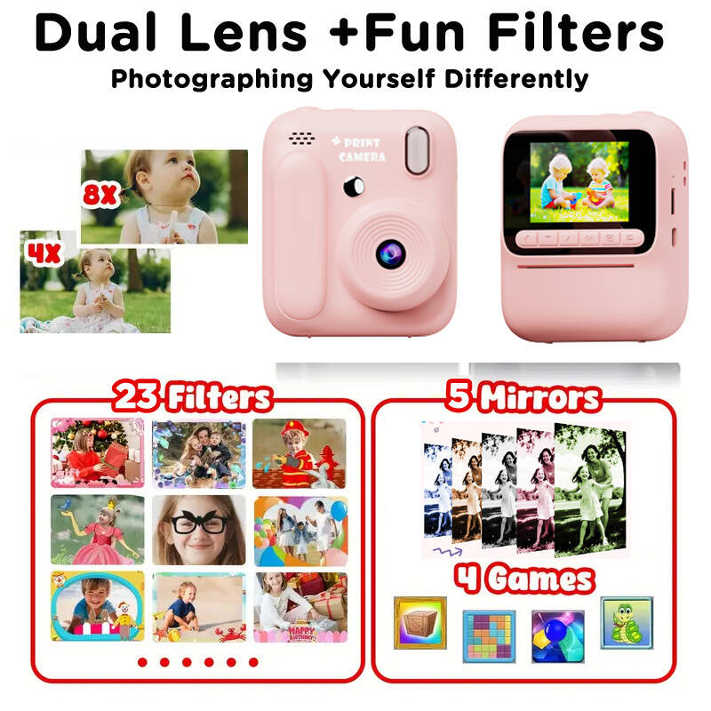 Kids Instant Color Printing Ca - Kids Educational Videos 评论和价格