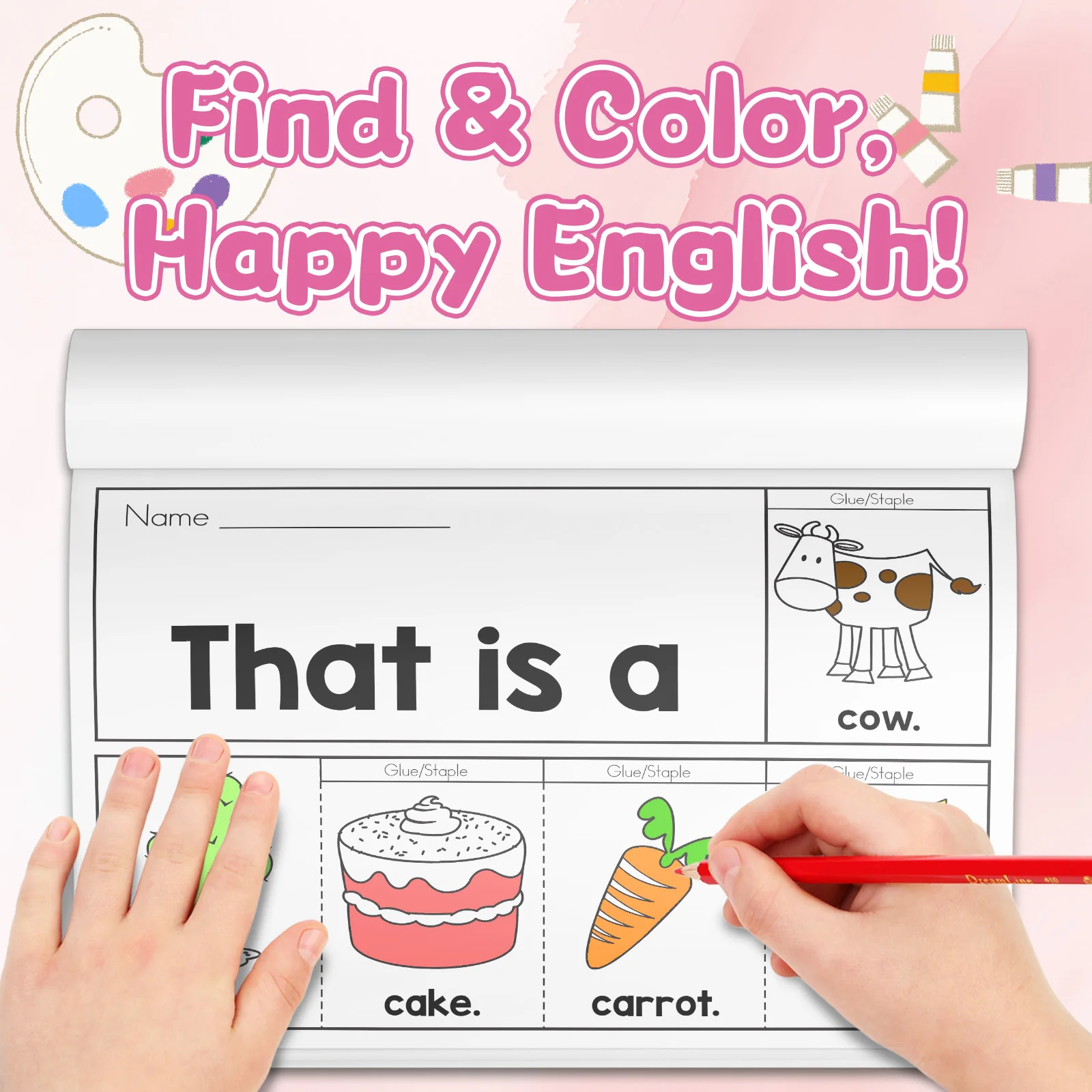 Kids English Word Coloring Wor - Kids Education Learning 评论和价格