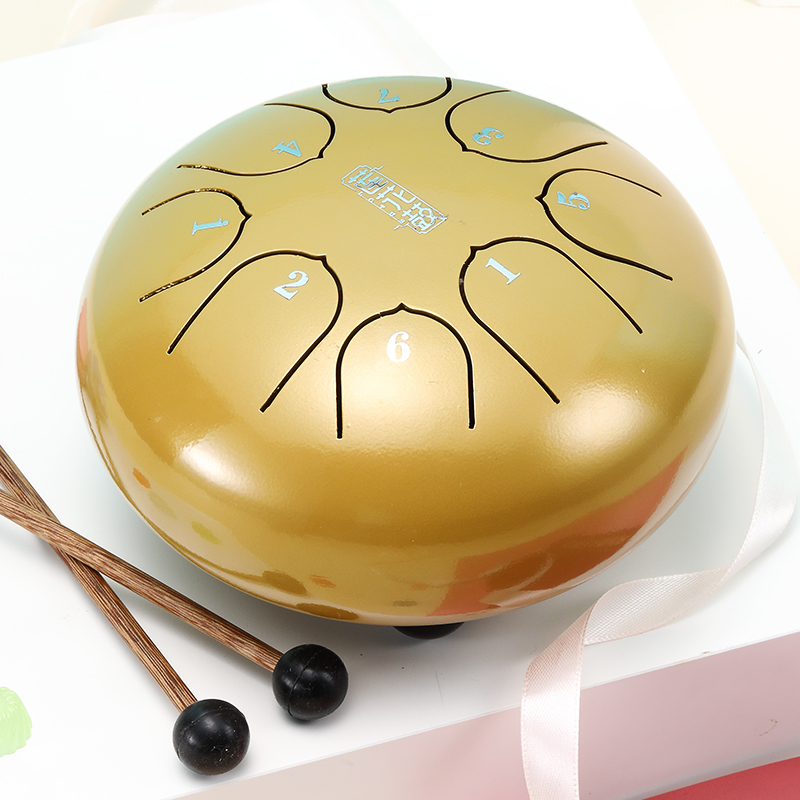 6 Inch Steel Tongue Drum Multi - Kids Yoga Education 评论和价格