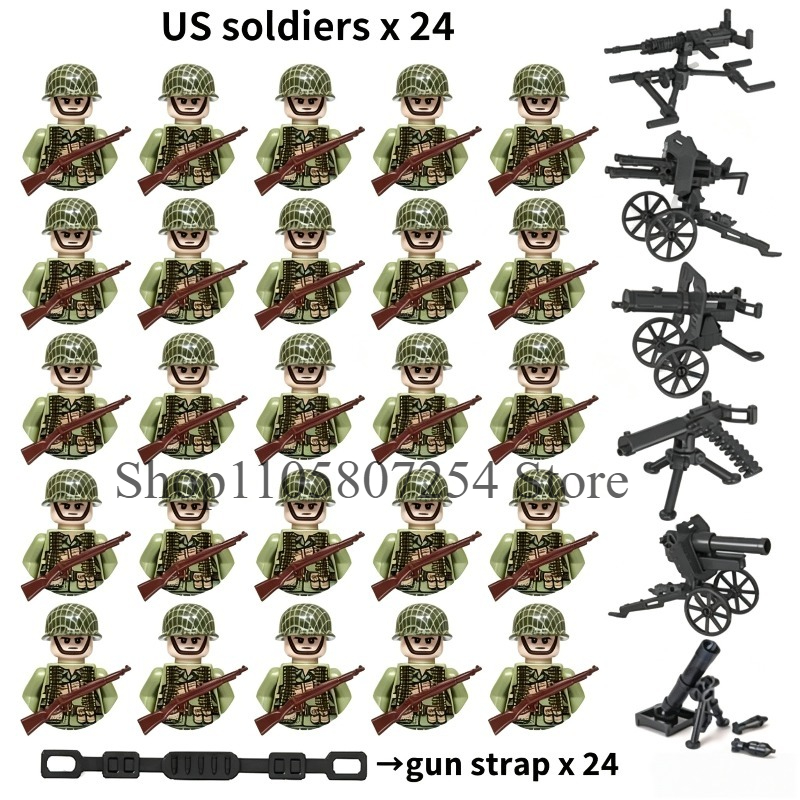 24Pcs/Set World War II Militar - Kids Education In Japan 评论和价格