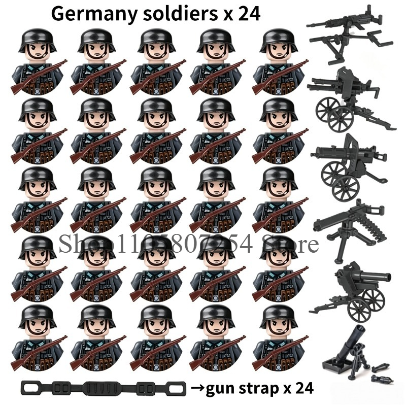 24Pcs/Set World War II Militar - Kids Education In Japan 评论和价格