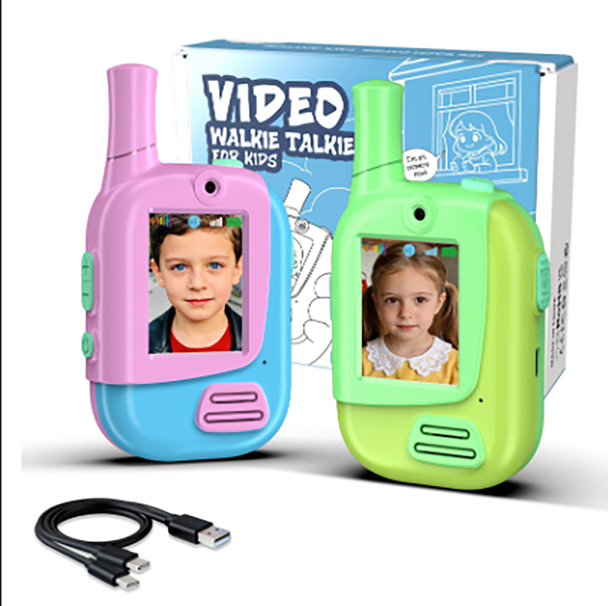 2 Pack Rechargeable Kids Video - Kids Educational Videos 评论和价格
