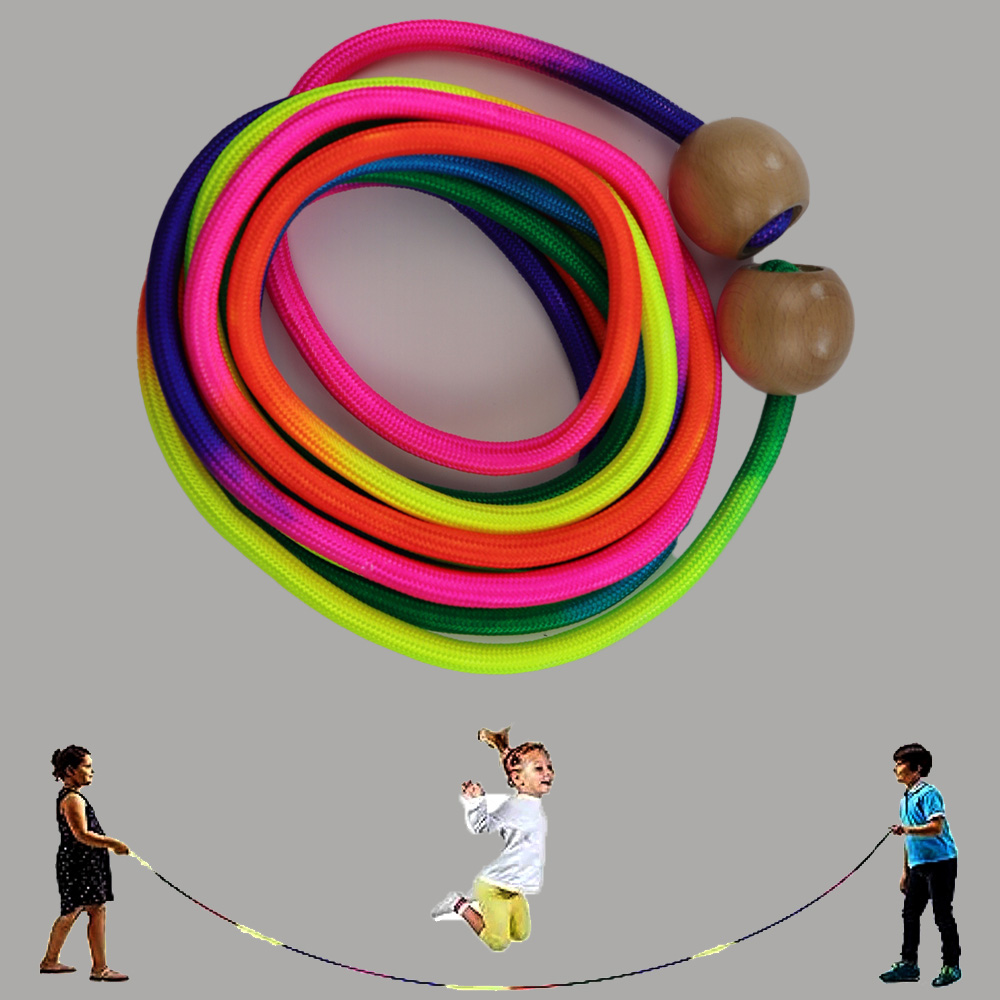 Kids Long Rainbow Jump Rope (5 - Kids Education Group 评论和价格