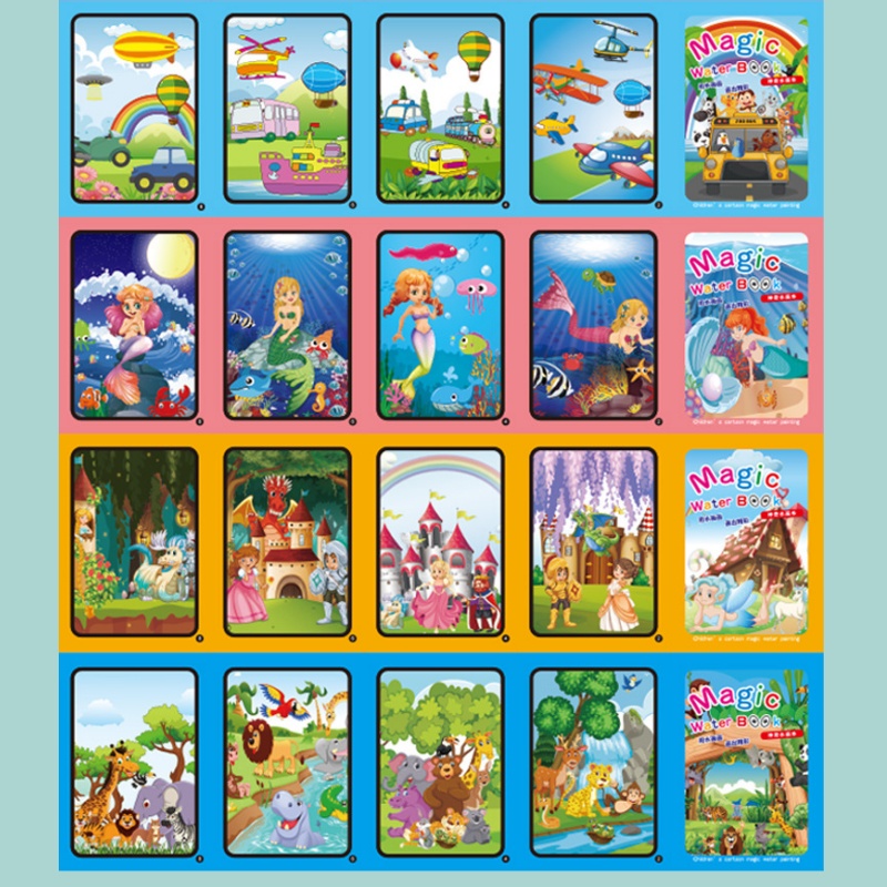 Children's Magic Water Drawing - Kids Education Laptop 评论和价格
